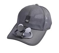 LLHCF Gorra de béisbol unisex con ventilador de carga USB para adultos, transpirable, protector solar para el sol