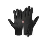 LLHCF Guantes de invierno cálidos para pantalla táctil, para hombres y mujeres, diseño impermeable, con palmas antideslizantes, para deportes al aire libre, guantes impermeables para esquí y ciclismo