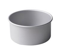 LLHCF Herramienta de pastel anodizada gruesa de 4/6/8 pulgadas, parte inferior extraíble, bandeja redonda de aluminio para hornear para entusiastas