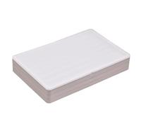 LLHCF Interlockings - Soporte para teclas de 3 capas con bandejas desmontables transparentes, base antideslizante para entusiastas de teclados, organizador de teclas transparente