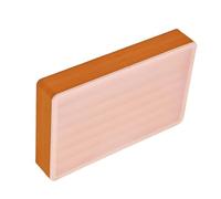 LLHCF Interlockings - Soporte para teclas de 3 capas con bandejas desmontables transparentes, base antideslizante para entusiastas de teclados, organizador de teclas transparente