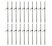 LLHCF Juego de 20 conectores de equilibrio de pesca que optimizan la colocación del anzuelo para los entusiastas para una colocación precisa del anzuelo y mejora la eficacia