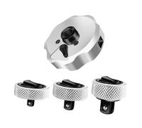 LLHCF Juego de llaves de trinquete compactas, 4 piezas, construcción de metal, alta salida de par para espacio reducido, juego de llaves de trinquete compactas para espacios reducidos