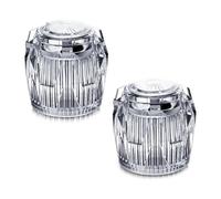 LLHCF Juego de repuesto de perilla de ducha transparente con mango de control de temperatura y accesorios para grifos de baño del hogar, accesorios de baño