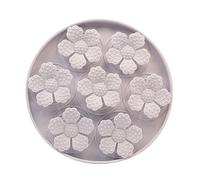 LLHCF Juguete dispensador de golosinas para perros, juguete masticable de silicona para cachorros, dentición, juguete suave de flores para perros pequeños