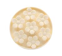 LLHCF Juguete dispensador de golosinas para perros, juguete masticable de silicona para cachorros, dentición, juguete suave de flores para perros pequeños