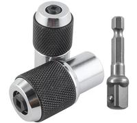 LLHCF Llave de grifo de alta resistencia de 65 mm, llave inglesa de 3/8, mecanismo de trinquete de acero al carbono, accesorio de roscado, kit de llave de grifo de mecanizado preciso