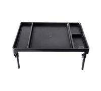 LLHCF Mesa de pesca con patas extensibles, plegables, mesa portátil para pícnics para cocinar al aire libre, senderismo