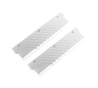 LLHCF Módulo DDR5 de 134 x 34 x 8 mm, disipador de calor DDR5, refrigeradores, radiadores, chaleco de refrigeración de aluminio resistente al calor, para accesorios de computadora, disipador de calor