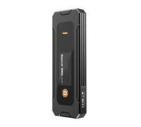 LLHCF NVME - Carcasa para disco duro móvil USB 3.1 de 10 Gbps DualProtocol de aleación de aluminio SSD