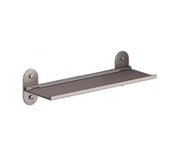 LLHCF Organizador de aluminio para estante de baño, adecuado para inquilinos, proporciona un amplio almacenamiento en entornos húmedos