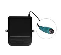 LLHCF Panel táctil USB ergonómico de alambre industrial con trackball y características táctiles para mejorar la interacción del usuario y el juego