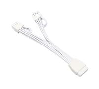 LLHCF PCIe5.0 12VHPWR - Cable de extensión de 2 x 8 pines a 16 pines para tarjeta gráfica moderna, cable divisor de alimentación, adaptador de corriente de repuesto