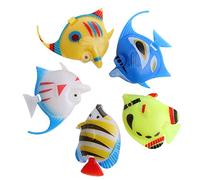 LLHCF Peces acuáticos artificiales, terrario para adornos, decoración de peces para decoración