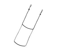 LLHCF Pequeño accesorio de bastón de escalada plegable que se ajusta en el paquete asegura el equipo y el escalón del árbol con materiales flexibles