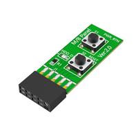 LLHCF Placa de prueba de placas base de computadora con interruptores de encendido de 2 x 5 pines para una fácil conexión