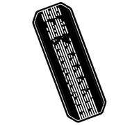 LLHCF Placa protectora para portabicicletas de carretera, protector de cadena de bicicleta de carretera, protector de marco de tubo descendente, accesorios para bicicletas