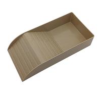 LLHCF Plataforma de descanso para reptiles con plato de alimentación, cuenco de agua para tortugas