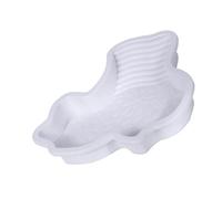 LLHCF Plato de alimentación de animales para reptiles, construcción de ABS, plato de agua poco profunda para tortugas, lagartos, tomando el sol y bandeja de alimentación