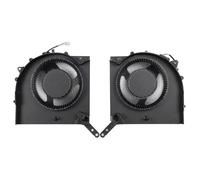 LLHCF Radiadores de CPU GPU de repuesto para laptop, tarjeta gráfica, ventilador de refrigeración para 5 portátiles, accesorios de disipador de calor, repuesto de refrigeración