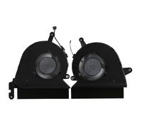 LLHCF Radiadores de CPU GPU de repuesto para portátil con tarjeta gráfica para 15-DF0000 15-DF1000 L41482-001 L41483-001 Accesorios de repuesto de ventilador de refrigeración