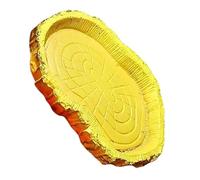 LLHCF Recipiente de ABS para baño y alimentación, recipiente poco profundo para tortugas, lagartos, anfibios y bandeja de alimentación