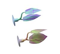 LLHCF Safe Silicones - Hamaca de doble capa para decoración de acuarios, hamaca natural bajo el agua, accesorios de fácil limpieza, cama de doble capa