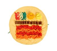LLHCF Snuffle - Juguete de peluche para perros, Shaomai, dispensador de golosinas, resistente a los masticables, juguete suave para perros que fomenta la búsqueda de alimentos