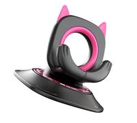 LLHCF Soporte antideslizante para teléfono de coche con base adhesiva giratoria flexible para salpicadero, para dispositivos móviles de 4 a 7 pulgadas, soporte para teléfono de coche