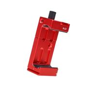 LLHCF Soporte de aleación de aluminio con extensión de zapata fría con abrazadera ajustable para teléfonos inteligentes, trípode para 60 y 90 mm, abrazadera de trípode de aluminio ligero