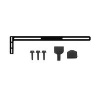 LLHCF Soporte de aluminio en forma de L para tarjetas gráficas de escritorio para GPU PCI tarjetas de video soporte de montaje lateral