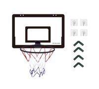 LLHCF Soporte de baloncesto plegable pequeño para ejercicio en el hogar, aro de baloncesto, soporte de tiros en interiores, tablero trasero montado en la pared, fácil de instalar, cesta de elevación
