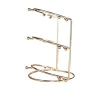 LLHCF Soporte de exhibición de diademas de novia, corona de princesa, soporte para corona de novia, accesorios para el cabello, soporte de acrílico para diadema, almacenamiento
