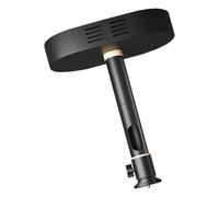 LLHCF Soporte de techo para proyectores de rosca ancha de 1/4 con construcción de metal, configuraciones rápidas y rosca de soporte de posicionamiento flexible