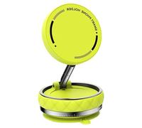 LLHCF Soporte de teléfono eléctrico ajustable con ventosa al vacío, rotación de 360 grados para montaje de coche, soporte de teléfono de coche de agarre fuerte