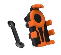 LLHCF Soporte de teléfono para bicicleta de instalación rápida, a prueba de golpes, para manillar, montaje seguro, soporte de teléfono para bicicleta de montaña con agarre de silicona