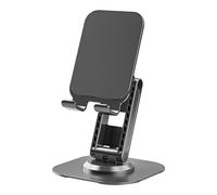 LLHCF Soporte giratorio de 360 grados para teléfono móvil, soporte de mesa plegable y ajustable
