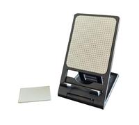 LLHCF Soporte plegable para teléfono móvil para escritorio, ajustable, soporte portátil para teléfono celular, base de escritorio