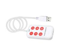 LLHCF Teclado macro programable de acceso directo para control de instrumentos, teclado USB programable de 6 funciones