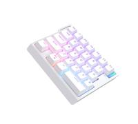 LLHCF Teclado mecánico HE30 para juegos con iluminación colorida que mejora la durabilidad para uso en juegos de oficina, teclado de acción rápida