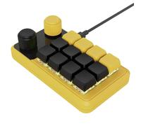 LLHCF Teclado mecánico macros de 12 teclas con acceso directo programable de iluminación RGB y cable tipo C incluido