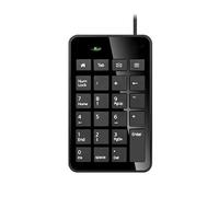 LLHCF Teclado numérico USB para contabilidad financiera de 23 teclas, teclado numérico digital