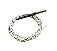 LLHCF Tubo de calefacción de 6 x 20 mm, 12 V, 24 V, 40 W, calentador de cartucho de cerámica de 1 m, cable individual para cabezal para extrusora de cabeza en J, pieza de impresora 3D