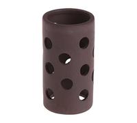 LLHCF Tubo de cerámica con agujeros para decoración de acuario, adorno de paisaje para peces pequeños, camarones, cíclidos, escondite