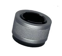 LLHCF Tuerca de cabeza de bola de 17 mm para soporte universal de teléfono, soporte de coche, soporte de escritorio, tuerca de apriete de aleación de aluminio para repuesto de montaje de coche