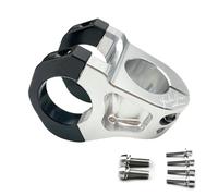 LLHCF Vástago corto de aleación de aluminio para manillar de bicicleta de montaña, bicicletas equilibradas, accesorios de ciclismo, manillar corto de aleación de aluminio de alta resistencia para