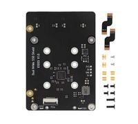 LLHCF X1005 Adaptador de disco sólido NVMe doble de velocidad rápida Expansión de almacenamiento sin problemas de hasta 8 TB