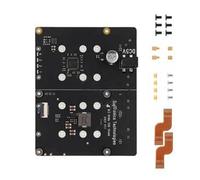 LLHCF X1011 PCIe a NVMe Placa de disco sólido de 4 puertos NVMe Placa de expansión de disco sólido Compatibilidad de refrigeración pasiva