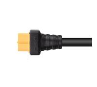LLHCF XT60 - Cable adaptador de corriente macho hembra a DC8020 hembra para panel solar y generadores portátiles, 14 AWG, 15 cm, conectores de generador solar