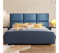 LLHTTDMBDFC - Acolchado de pared anticolisión, paneles de pared acolchados, paneles de pared tapizados, cabecero de cama extraíble, paneles de pared despegar y pegar para dormitorio (naranja, 120 x 50